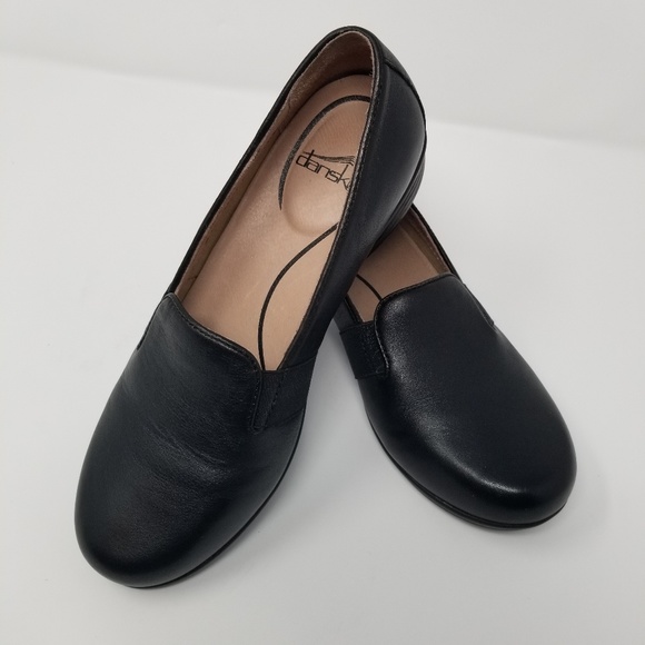 Dansko Shoes - Dansko Jessica Black Nappa Shoes Size 37/ US 7